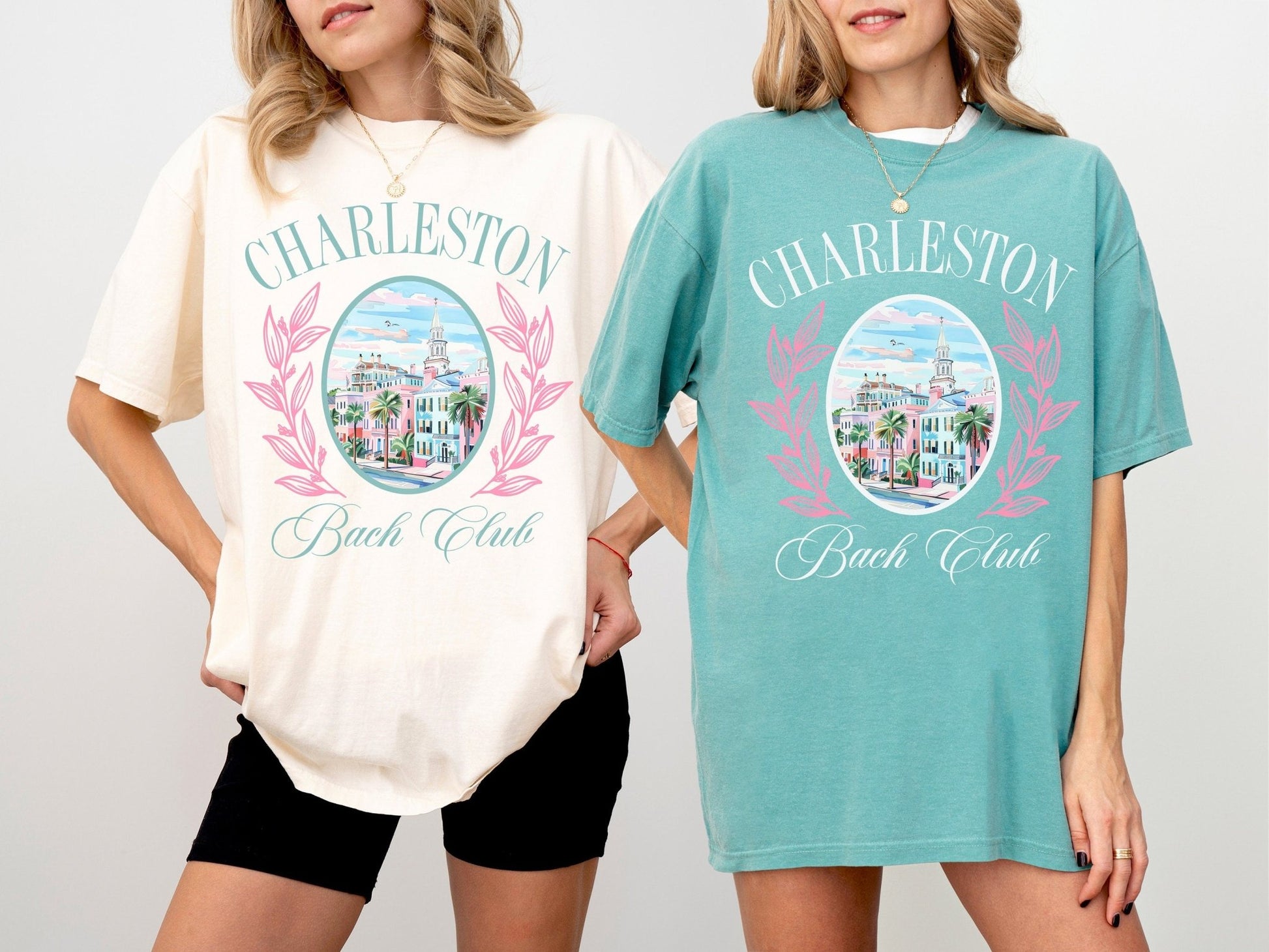 Charleston Bach Club Matching Bachelorette Party Shirts, Charleston Bach Tanks Sweatshirts - Squishy Cheeks