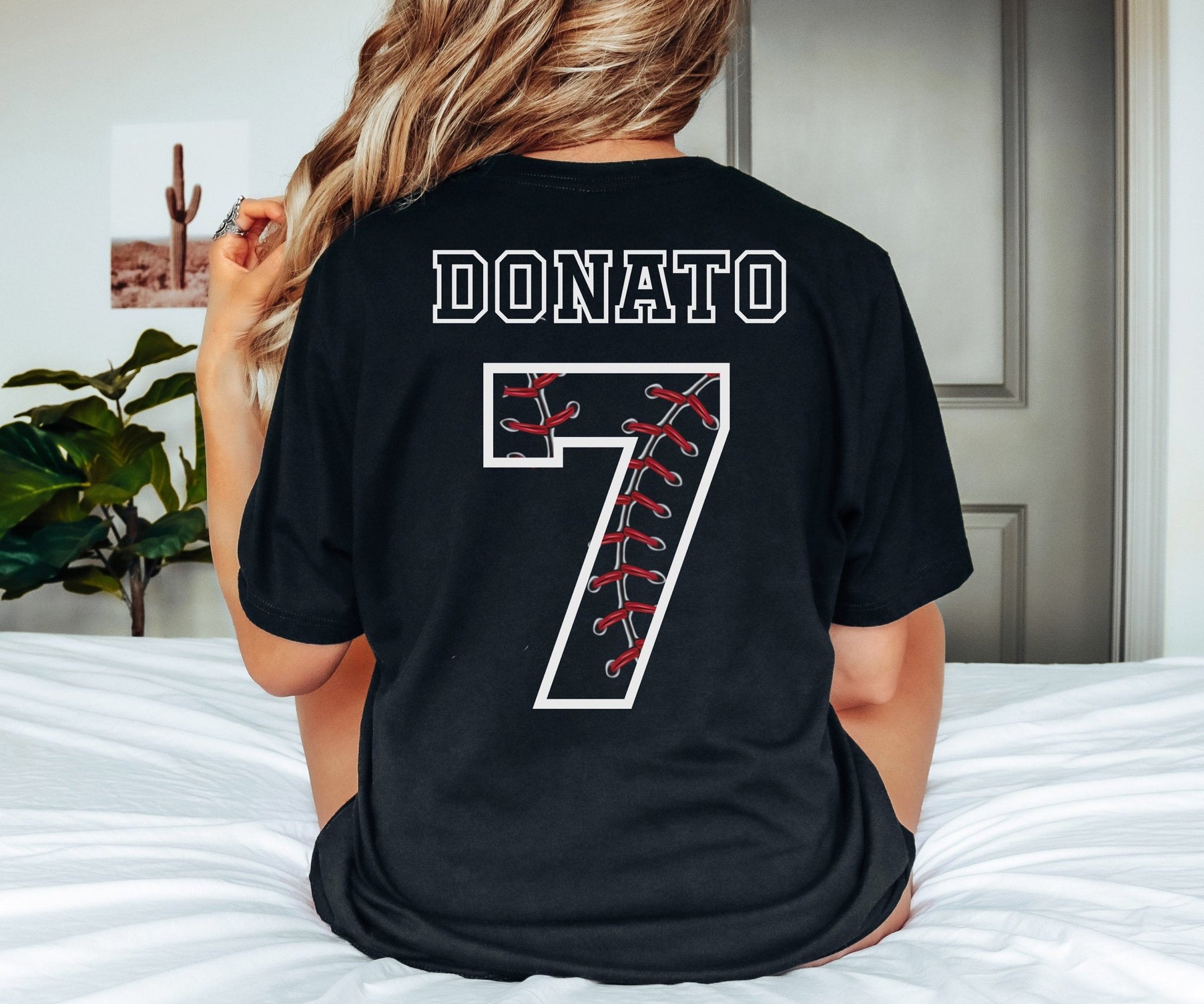 Only BS I Need Is Baseball Season Mama Game Day Shirt with Players Name Number - Squishy Cheeks