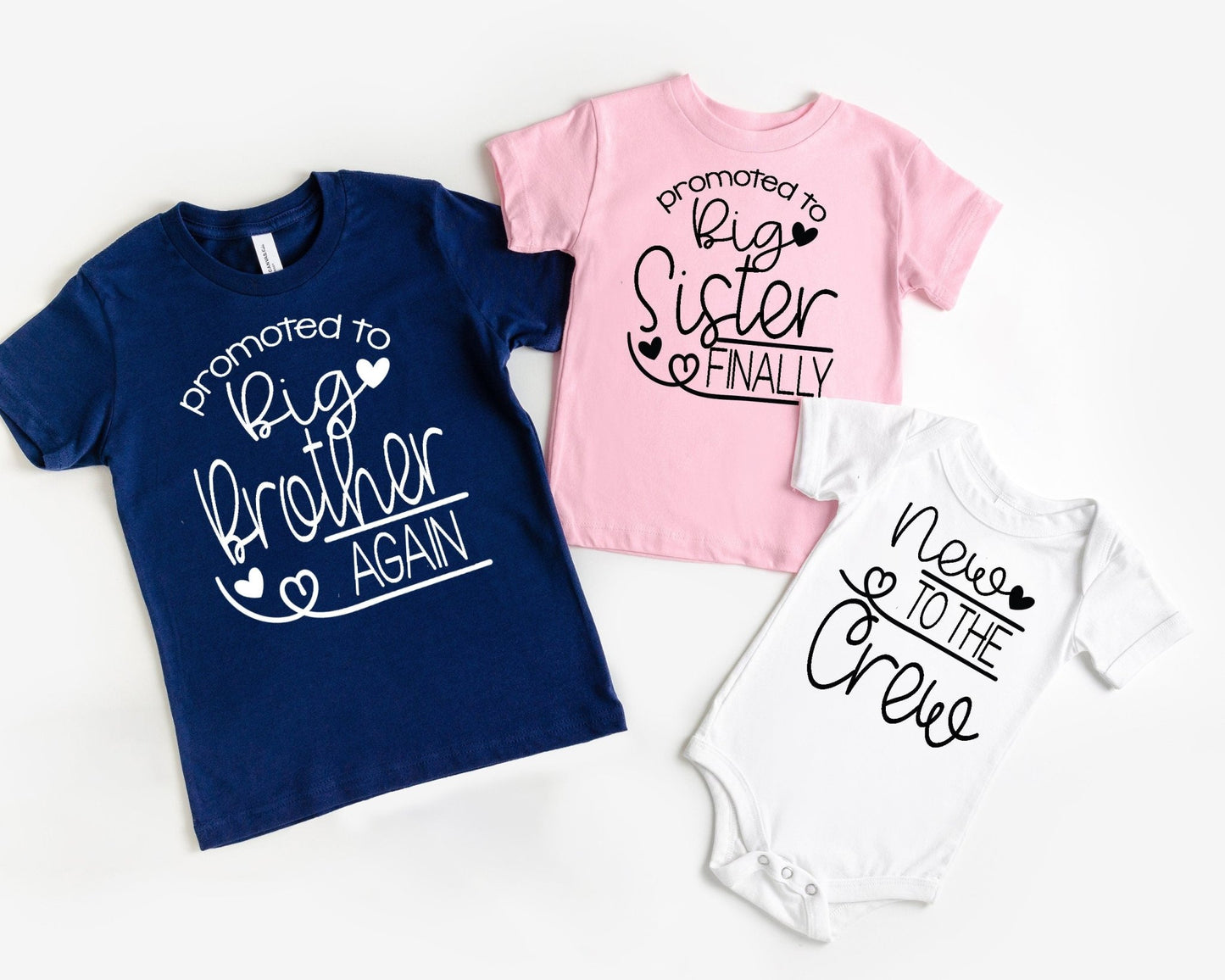 Baby Announcement Onesie® Big Sister Big Brother Shirts Sibing Baby Reveal - Squishy Cheeks