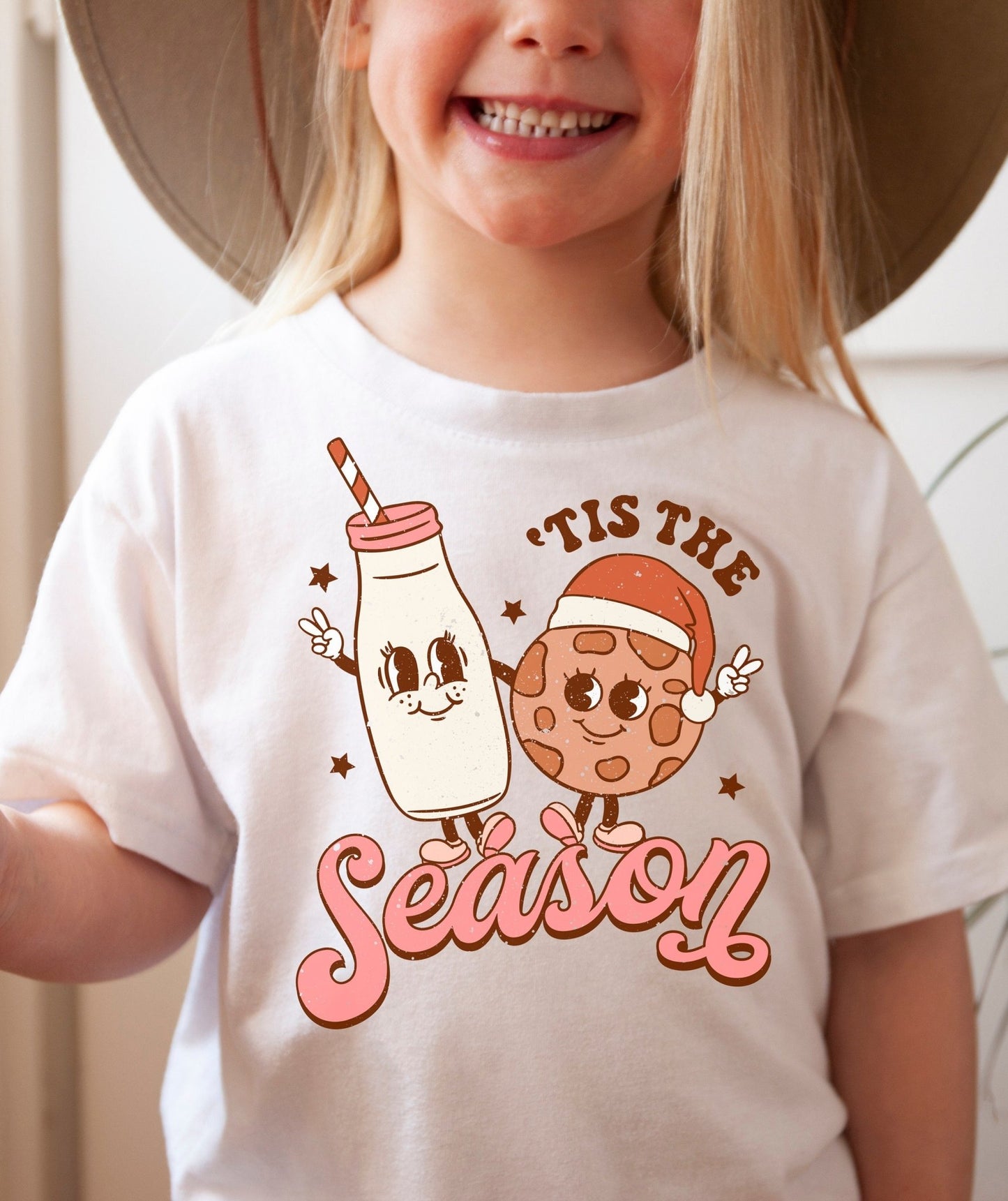 Baby Girl Christmas Outfit Holiday Bubble Romper Sweatshirt Milk Cookies 1st Christmas Romper Toddler Sweater Weather - Squishy Cheeks