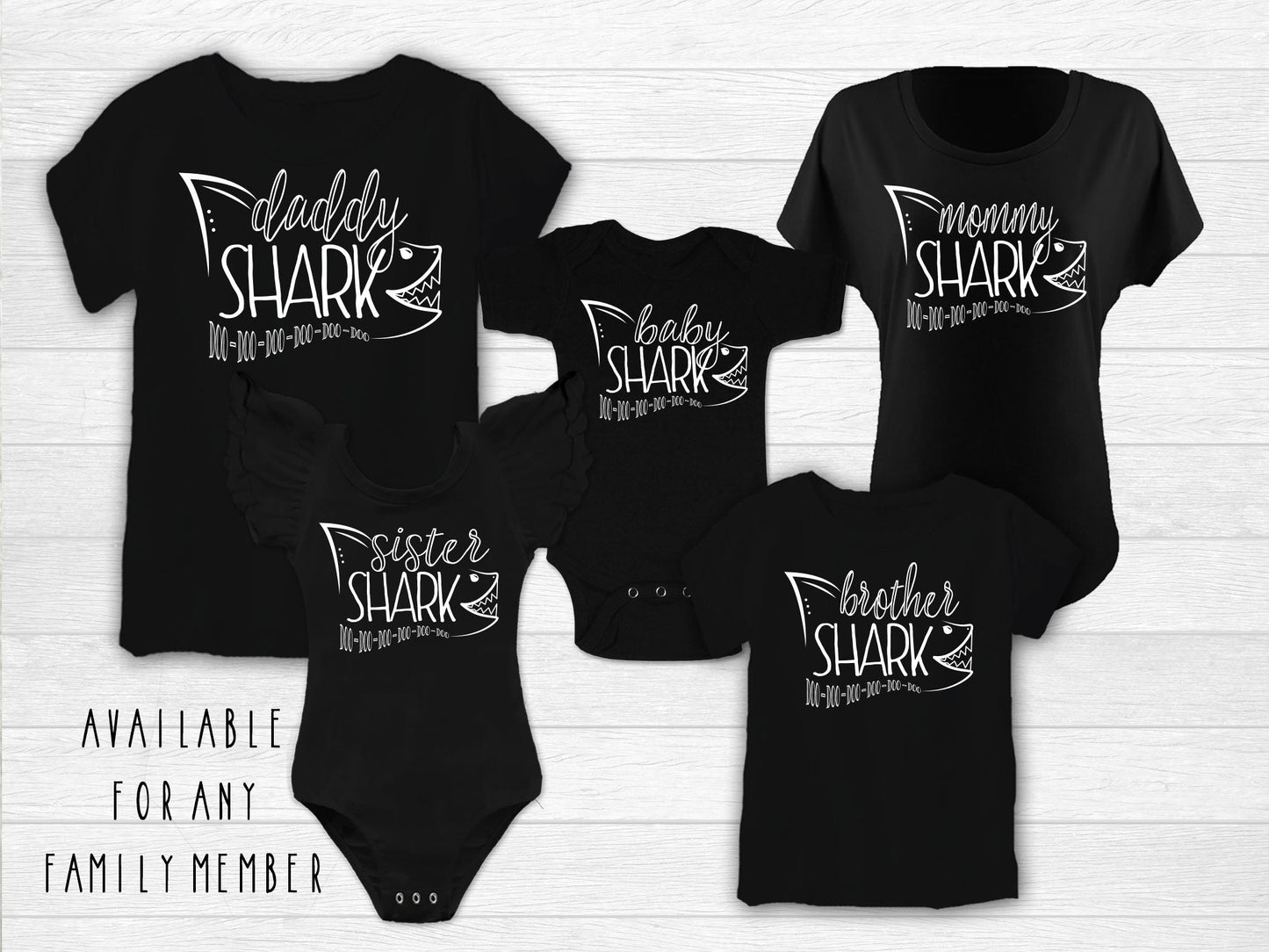 Baby Shark Matching Family Tops - Squishy Cheeks