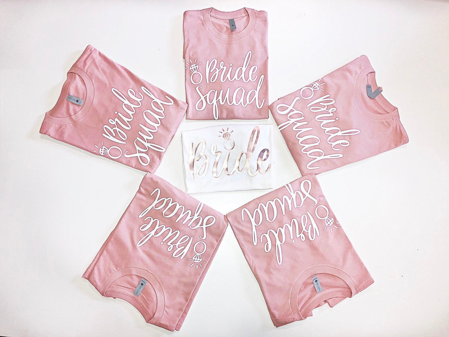 Bachelorette Shirts Bride Squad Bridesmaid Shirt Bachelorette Party Shirt Bride Shirt Bridesmaid Gift Wedding Party Gift Bridesmaid Proposal - Squishy Cheeks