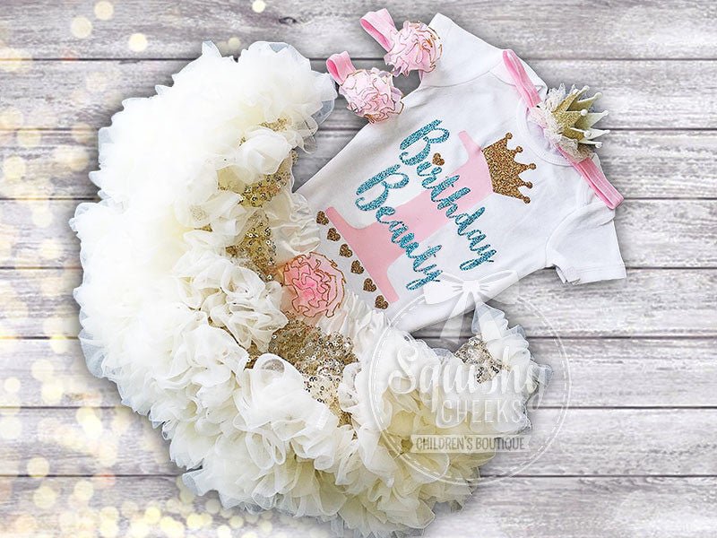 Birthday Beauty Princess Birthday Top - Squishy Cheeks