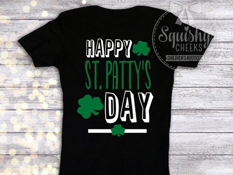 Boy's Happy St. Patty's Day Outfit - Squishy Cheeks