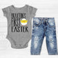 Boy's Personalized First Easter Outfit - Squishy Cheeks