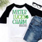 Boy's Personalized Mister Lucky Charm St. Patrick's Day Outfit - Squishy Cheeks