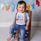 Boy's Personalized O-Fish-Ally Birthday Outfit - Squishy Cheeks