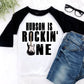 Boy's Rockin' One Rock n' Roll Birthday Outfit - Squishy Cheeks
