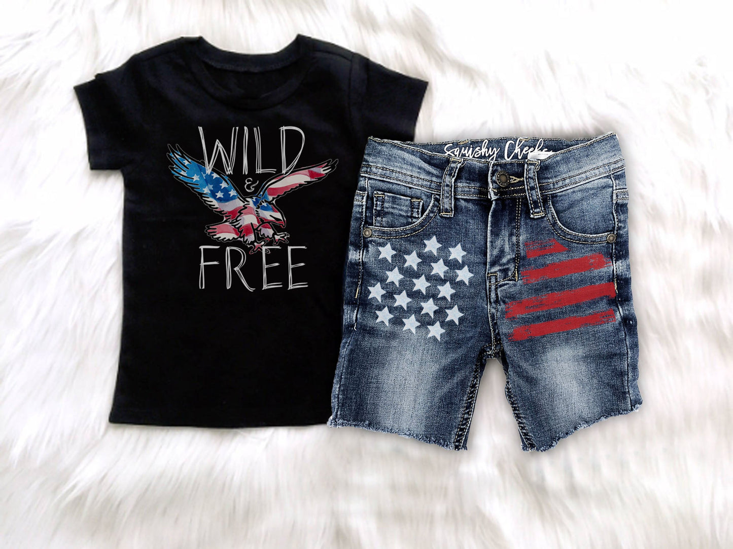 Boy's Wild & Free Outfit - Squishy Cheeks