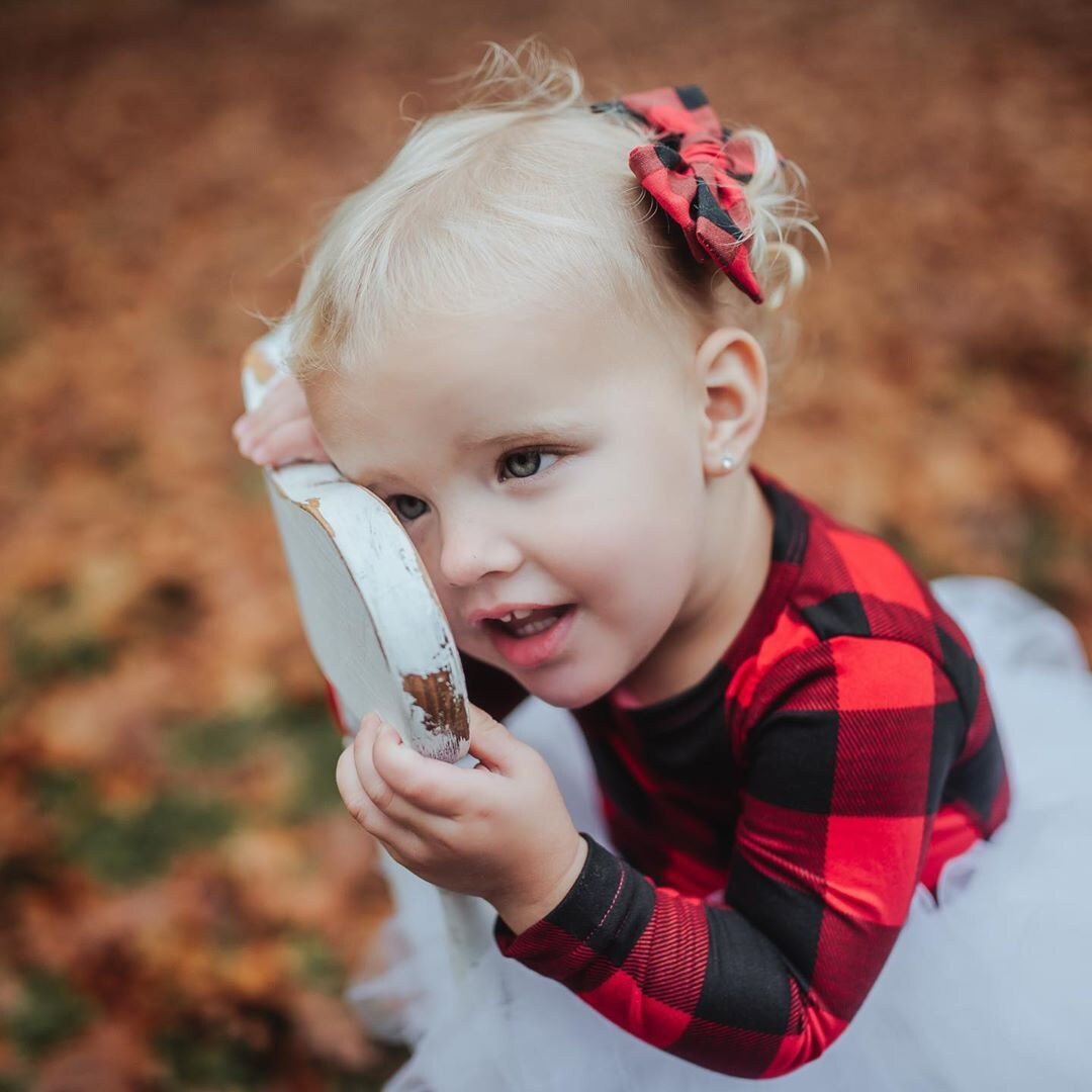 Buffalo Plaid Christmas Dress Fluffy Twirl Dress Personalized Girl Christmas Outfit Red Black Plaid Toddler Dress Sizes NB-10 - Squishy Cheeks