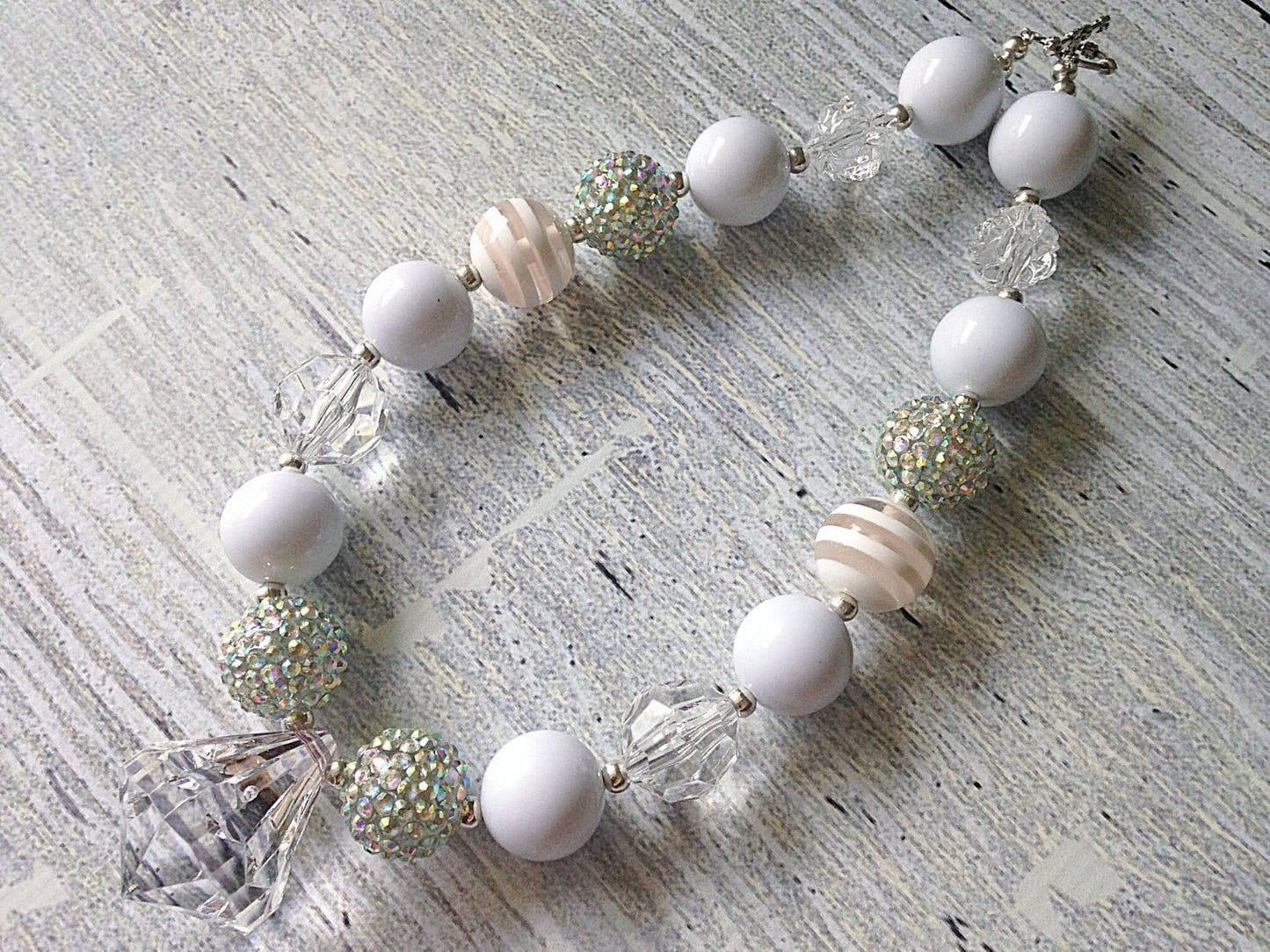 CLEARANCE Dress-Up Diamond Chunky Necklace - Squishy Cheeks