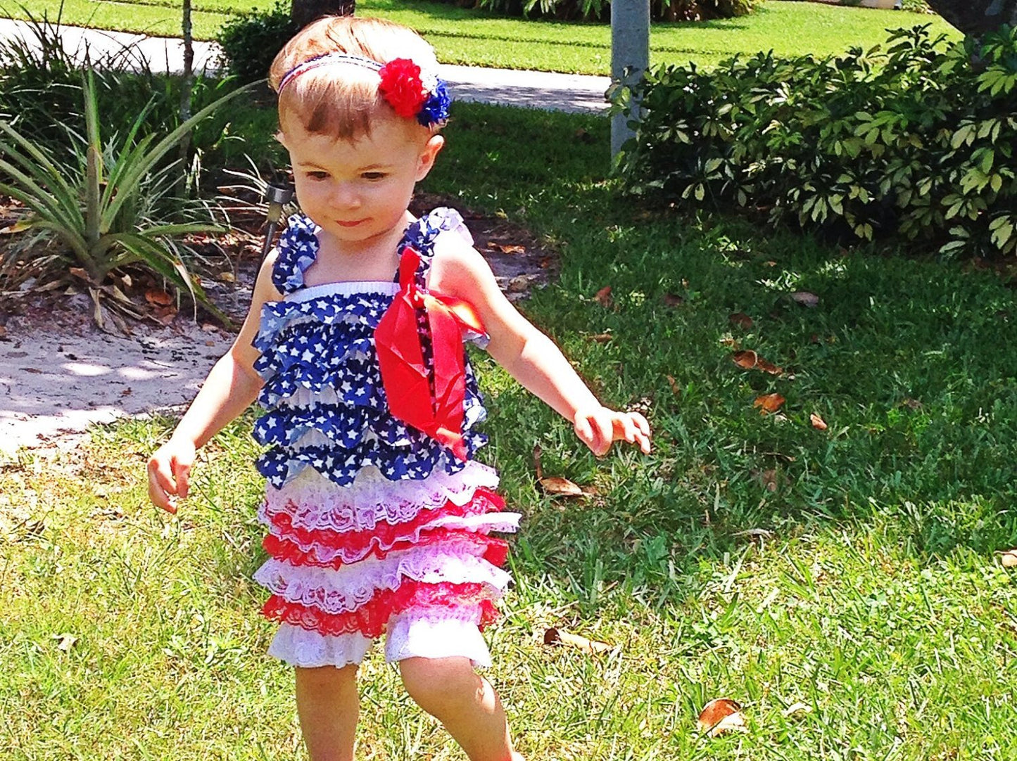 CLEARANCE Patterned Ruffle Rompers - Squishy Cheeks