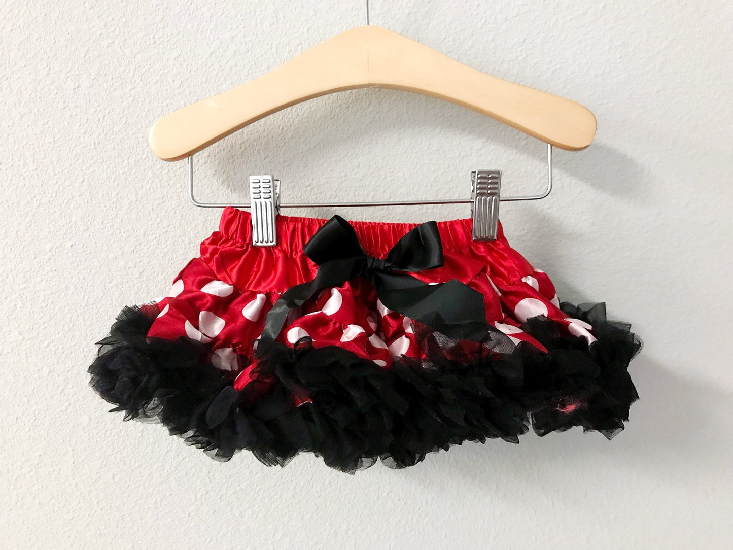 Clearance Red Minnie Petti Skirt - Squishy Cheeks