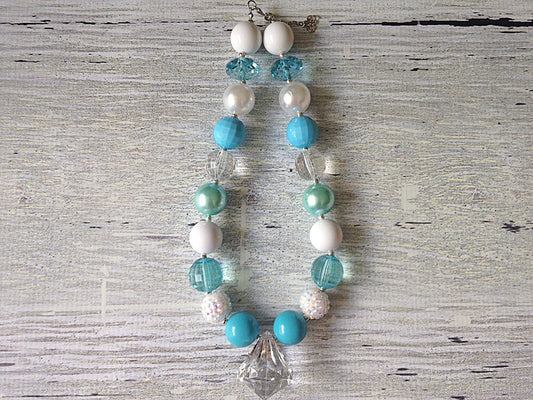 CLEARANCE Winter Wonderland Chunky Necklace - Squishy Cheeks