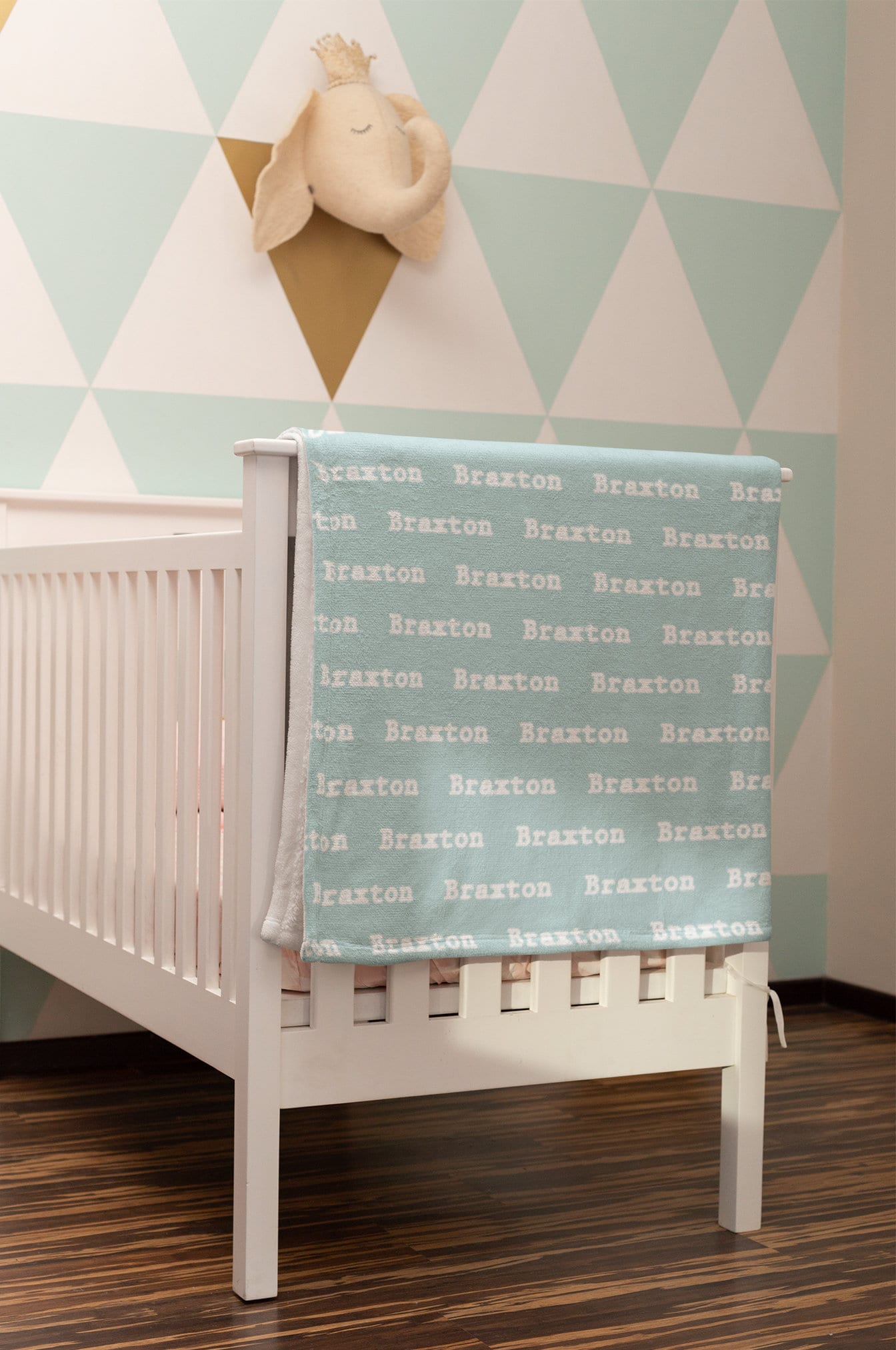 Custom Name Blanket Personalized Baby Blanket Baby Shower Gift Girl Blanket Boy Blanket Choose your colors and font - Squishy Cheeks