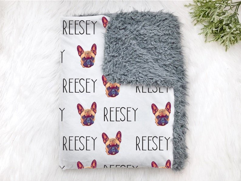 Custom Pet Photo Blanket - Squishy Cheeks