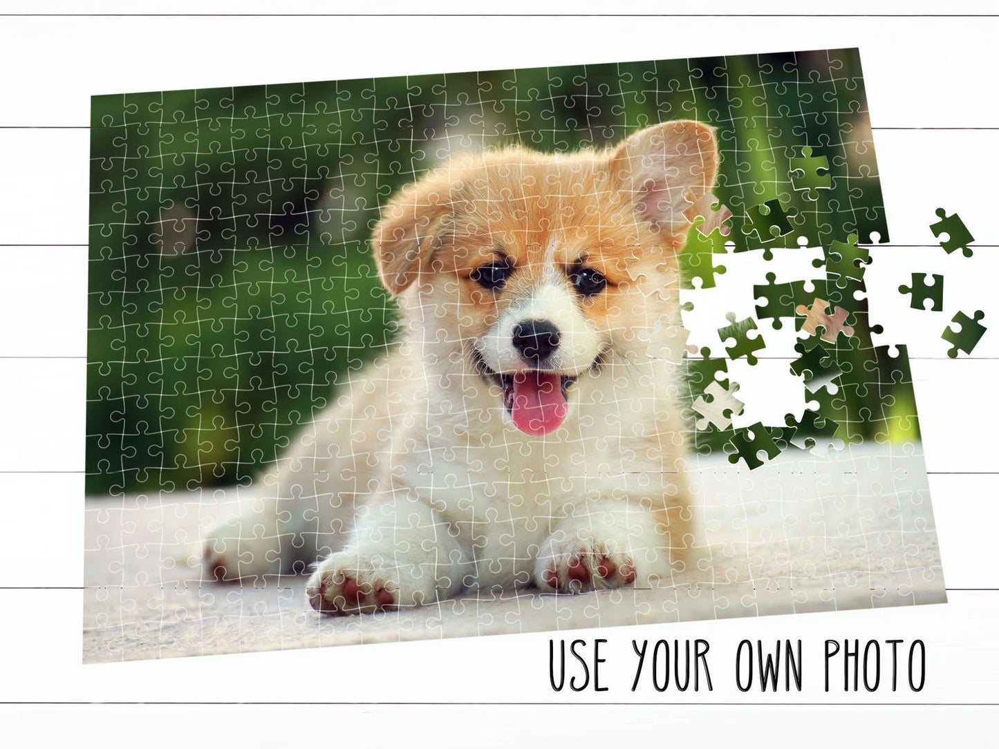 Custom Photo Puzzle, WITH YOUR OWN PHOTO - Squishy Cheeks