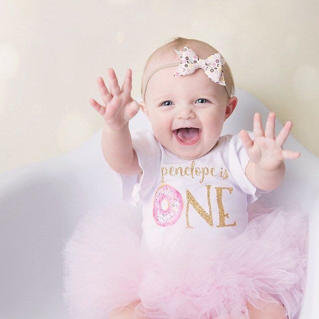 Donut Birthday Leotard - Squishy Cheeks