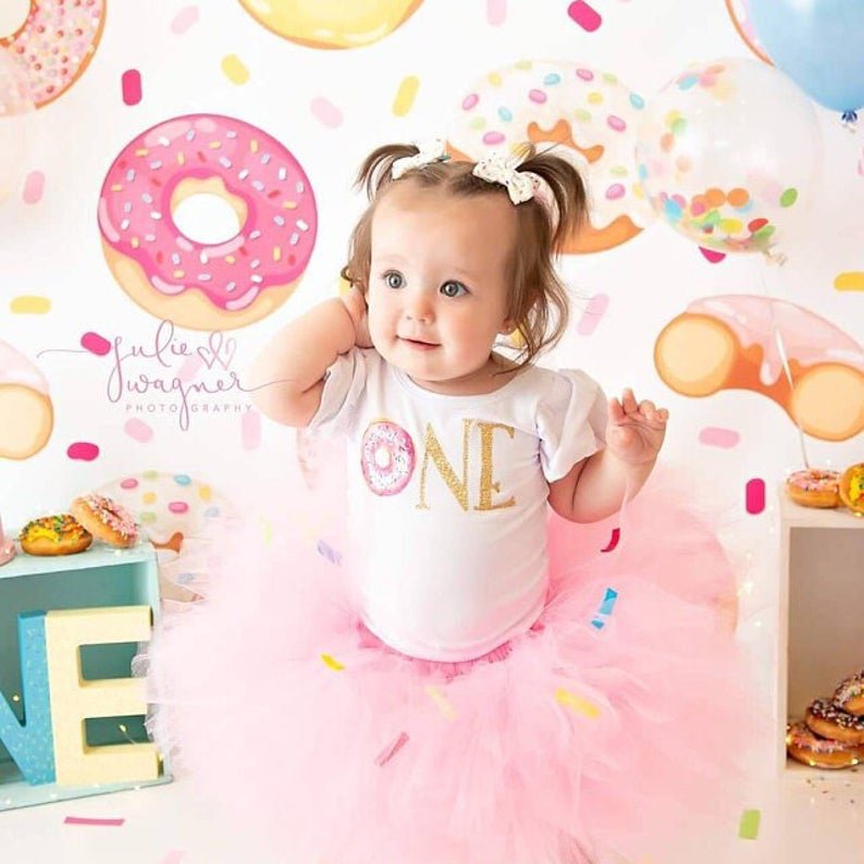 Donut Birthday Leotard - Squishy Cheeks