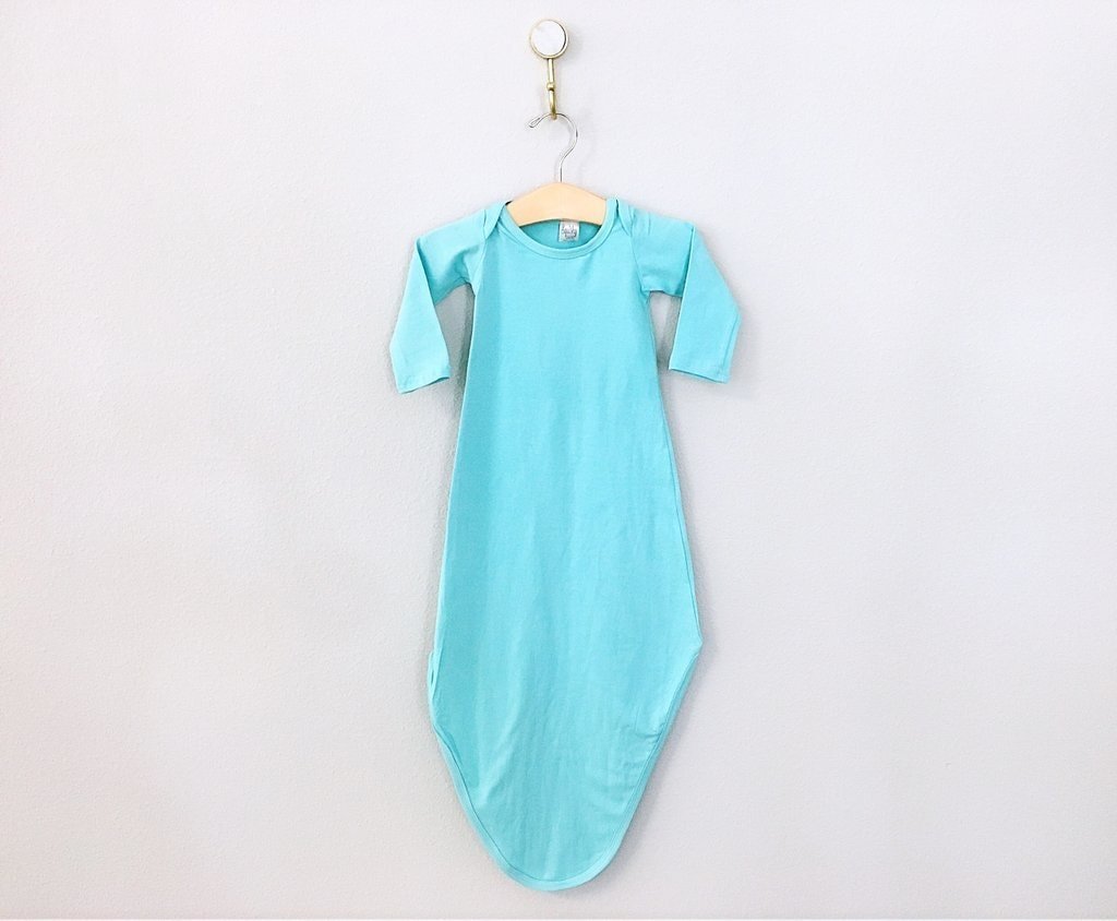 Dusk Knotted Gown Newborn Set - Squishy Cheeks