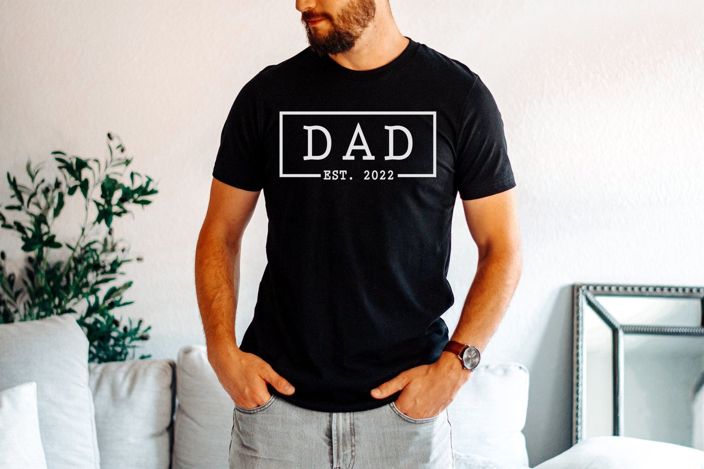 Father's Day Personalized Gift from Kids Gift for Husband Personalized Gift for Dad Personalized Gift For Husband Dad Est - Squishy Cheeks