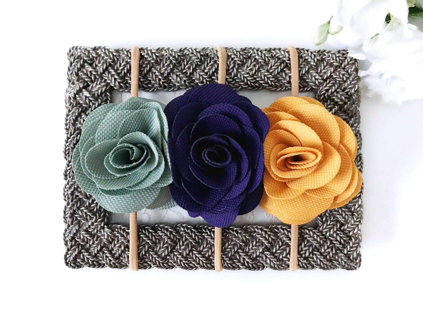 Flower Nylon Headbands - Squishy Cheeks