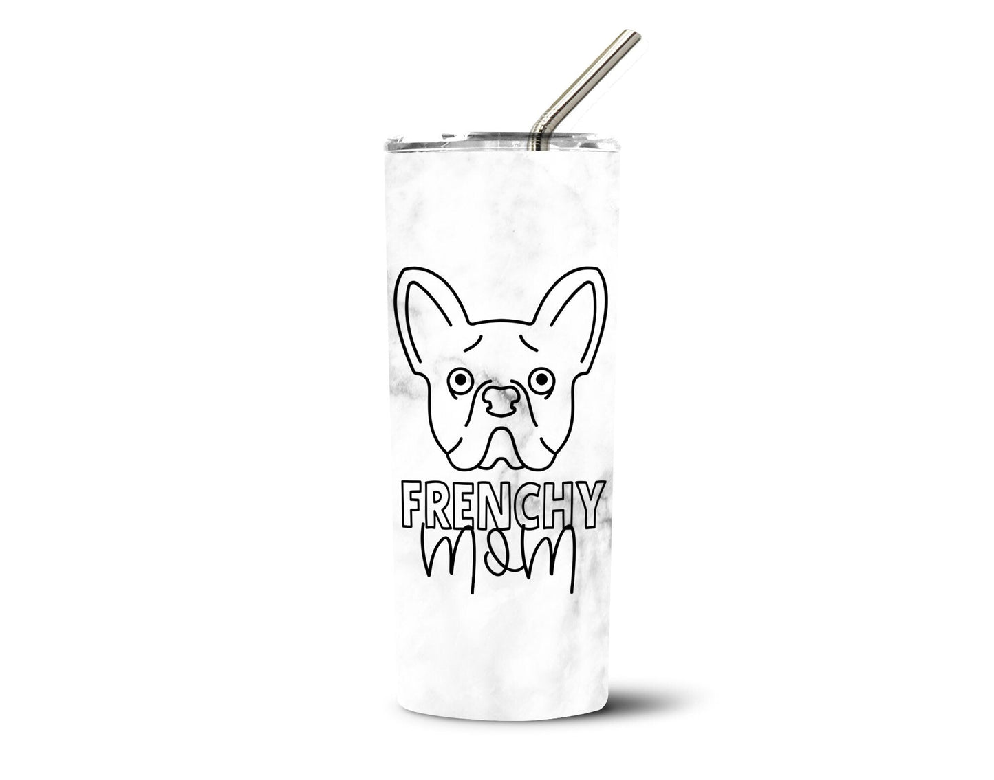 Frenchy Dog Mom Frenchy Lover Gift Shirt Frenchy Coffee Mug Frenchy Wine Tumbler Frenchy Water Tumbler Personalized Dog Mom Gift - Squishy Cheeks