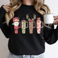 Funny Stanley Tumbler Cup Disorder Christmas Holiday Funny Sweatshirt - Squishy Cheeks