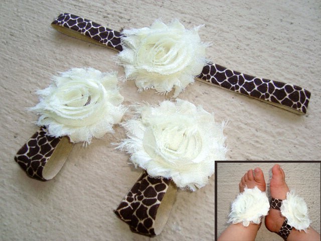 Giraffe Piggy Petals and Headband Set - Squishy Cheeks