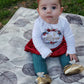 Girl's 1st Christmas Outfit - Squishy Cheeks