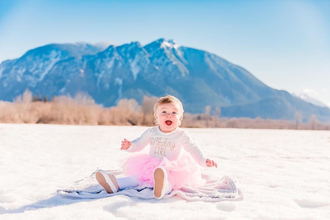 Girls Birthday Dress Pink and Silver Birthday Outfit Long Sleeve Birthday Dress 1st 2nd 3rd 4th 5th Birthday Fluffy Dress - Squishy Cheeks