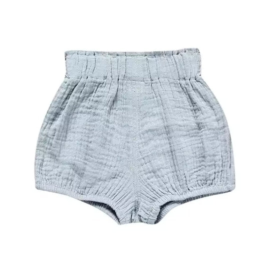 Girl's Blue Bubble Shorts - Squishy Cheeks