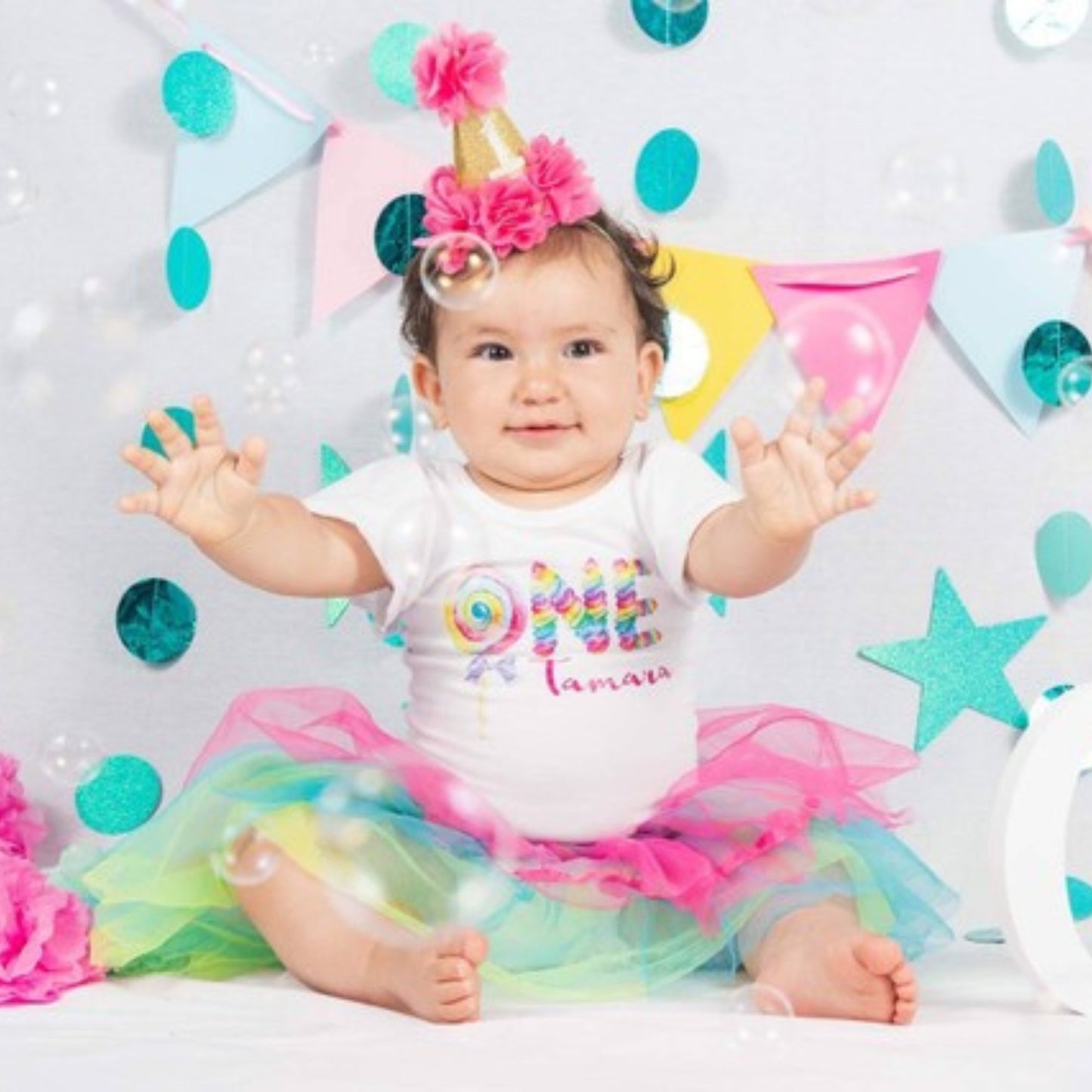 Girl's Candy Personalized Birthday Top - Squishy Cheeks