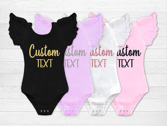 Girl's Design Your Own Personalized Leotard - Squishy Cheeks