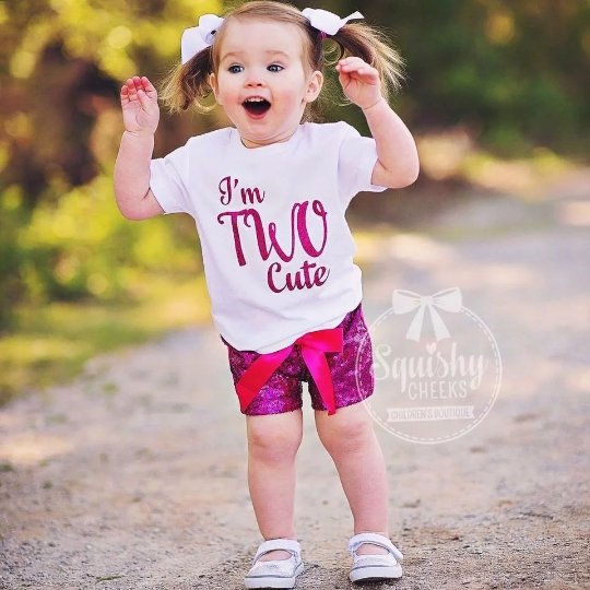 Girl's Gold Sequin Shorts - Squishy Cheeks