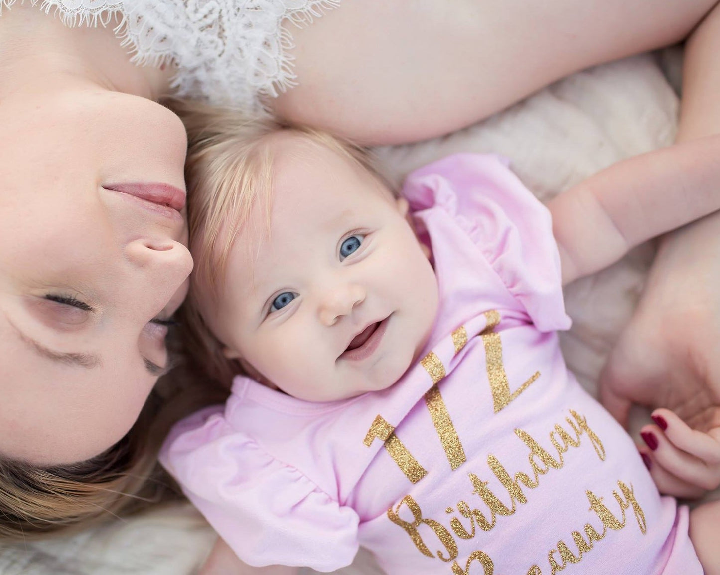 Girl's Half Birthday Beauty Outfit - Squishy Cheeks
