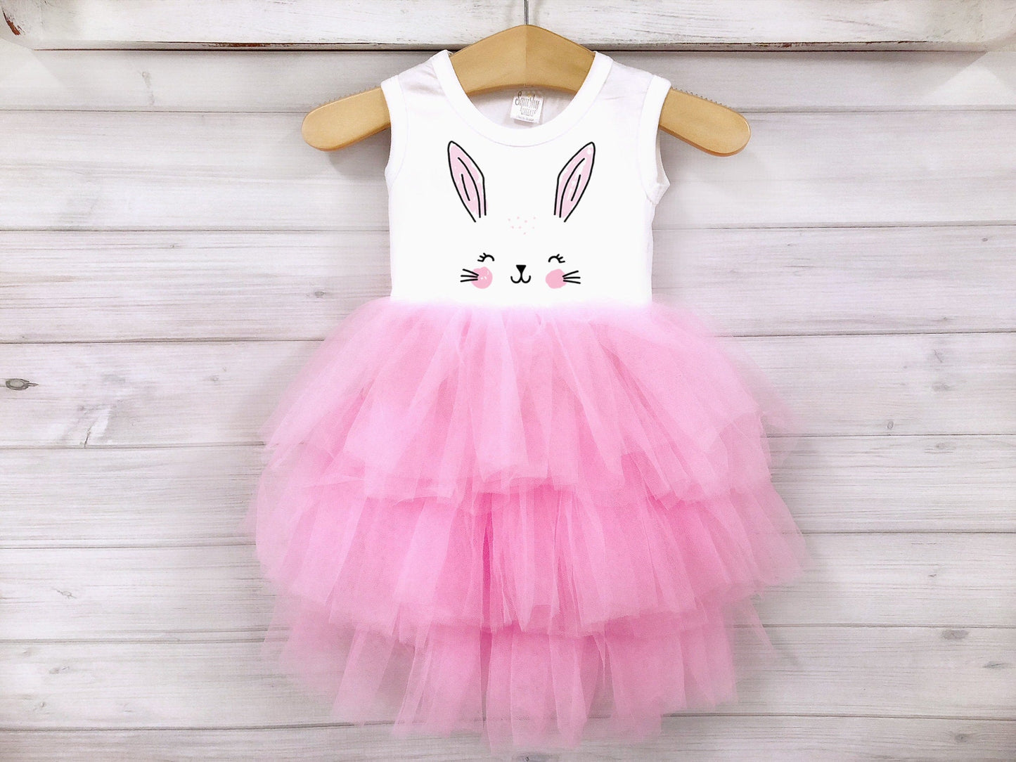 Girls Lavender Easter Fluffy Tutu Dress Baby Girl Purple Twirl Easter Bunny Dress - Squishy Cheeks