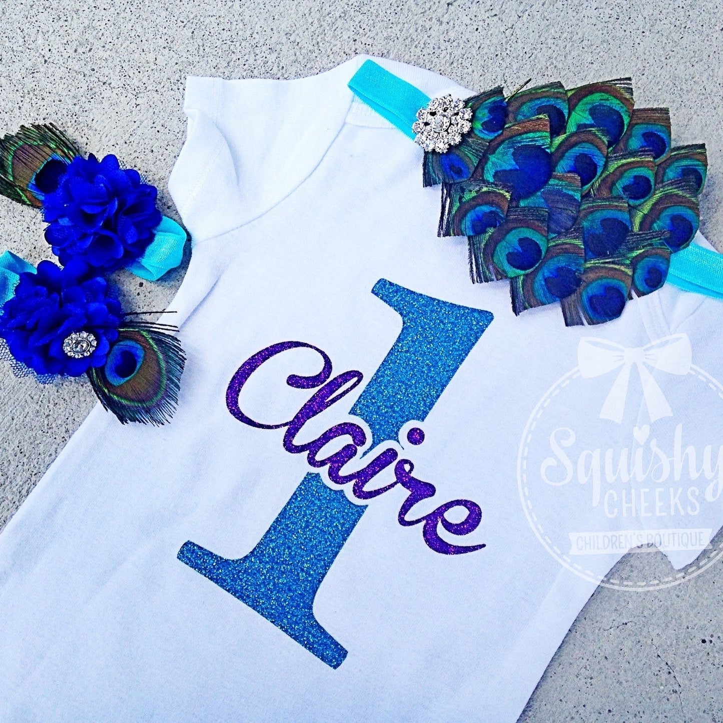 Girl's Personalized Birthday Top - Squishy Cheeks