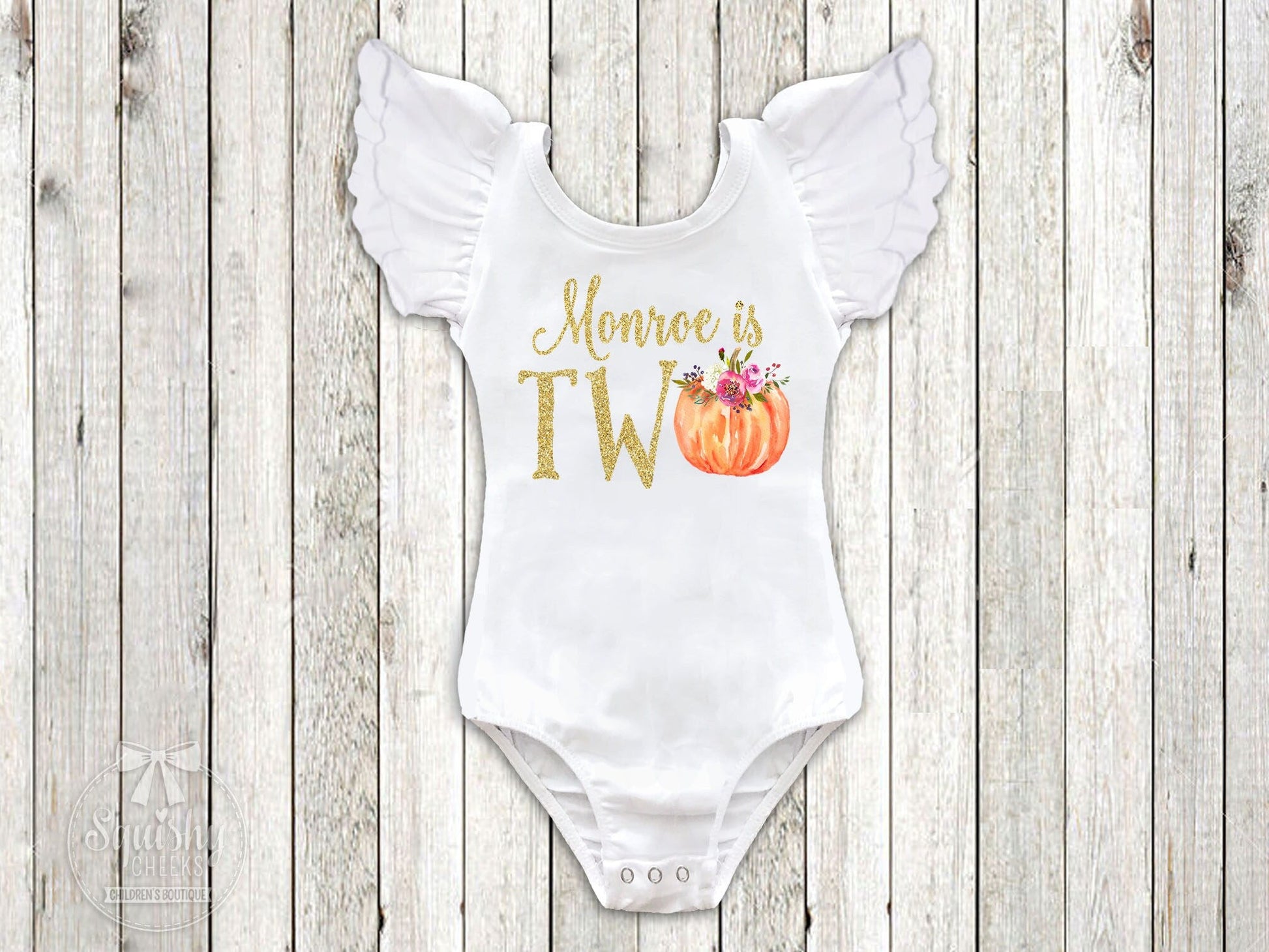 Girl's Pumpkin First Birthday Outfit Pumpkin 1st Birthday Party Pumpkin Patch Outfit Fall Birthday Outfit Boho Pumpkin Patch Outfit - Squishy Cheeks
