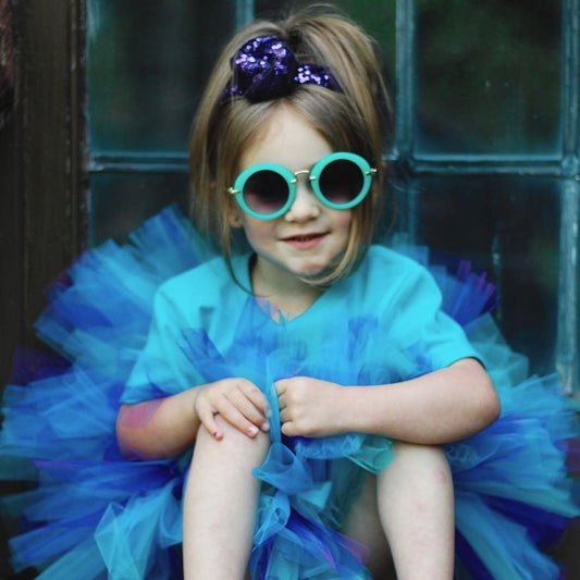 Girl's Round Sunglasses - Squishy Cheeks