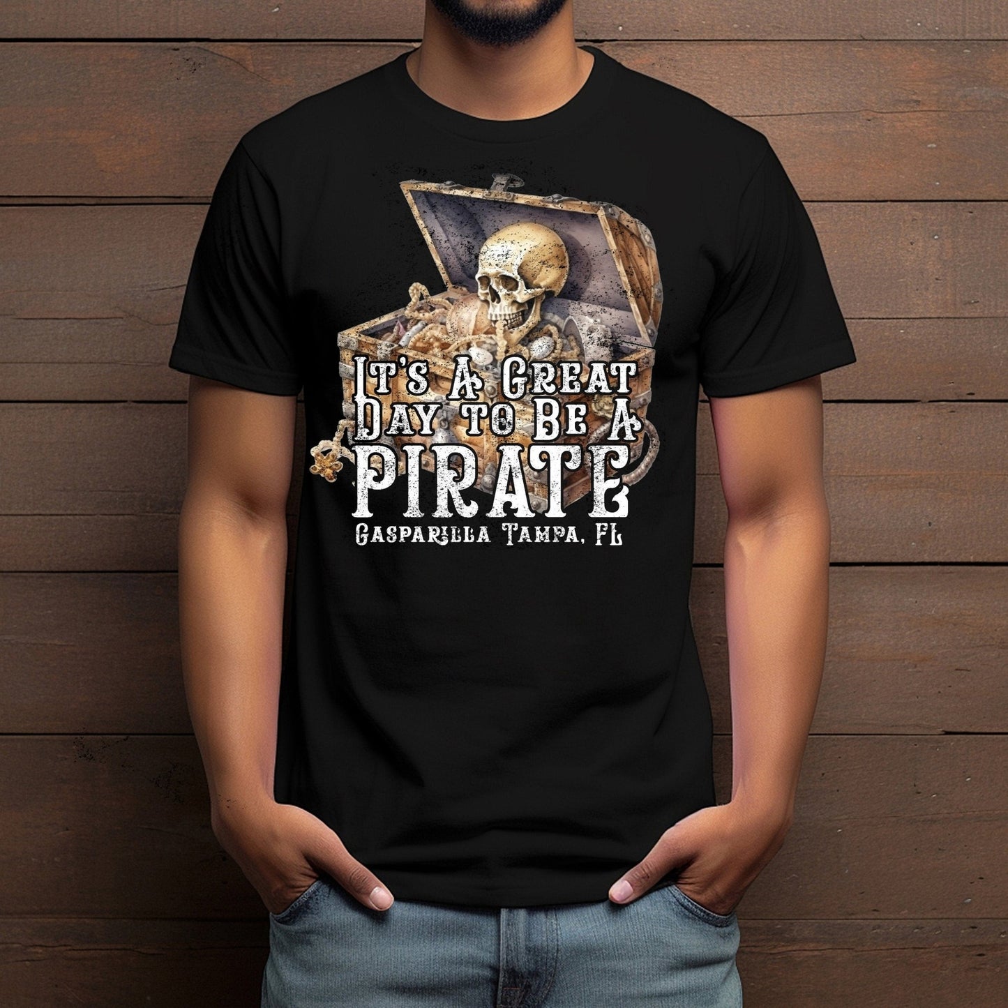 Great Day To Be A Pirate Gasparilla Shirt Gasparilla Parade Tampa Bay Boozy Pirate Festival 2024 Men's Unisex Shirt - Squishy Cheeks