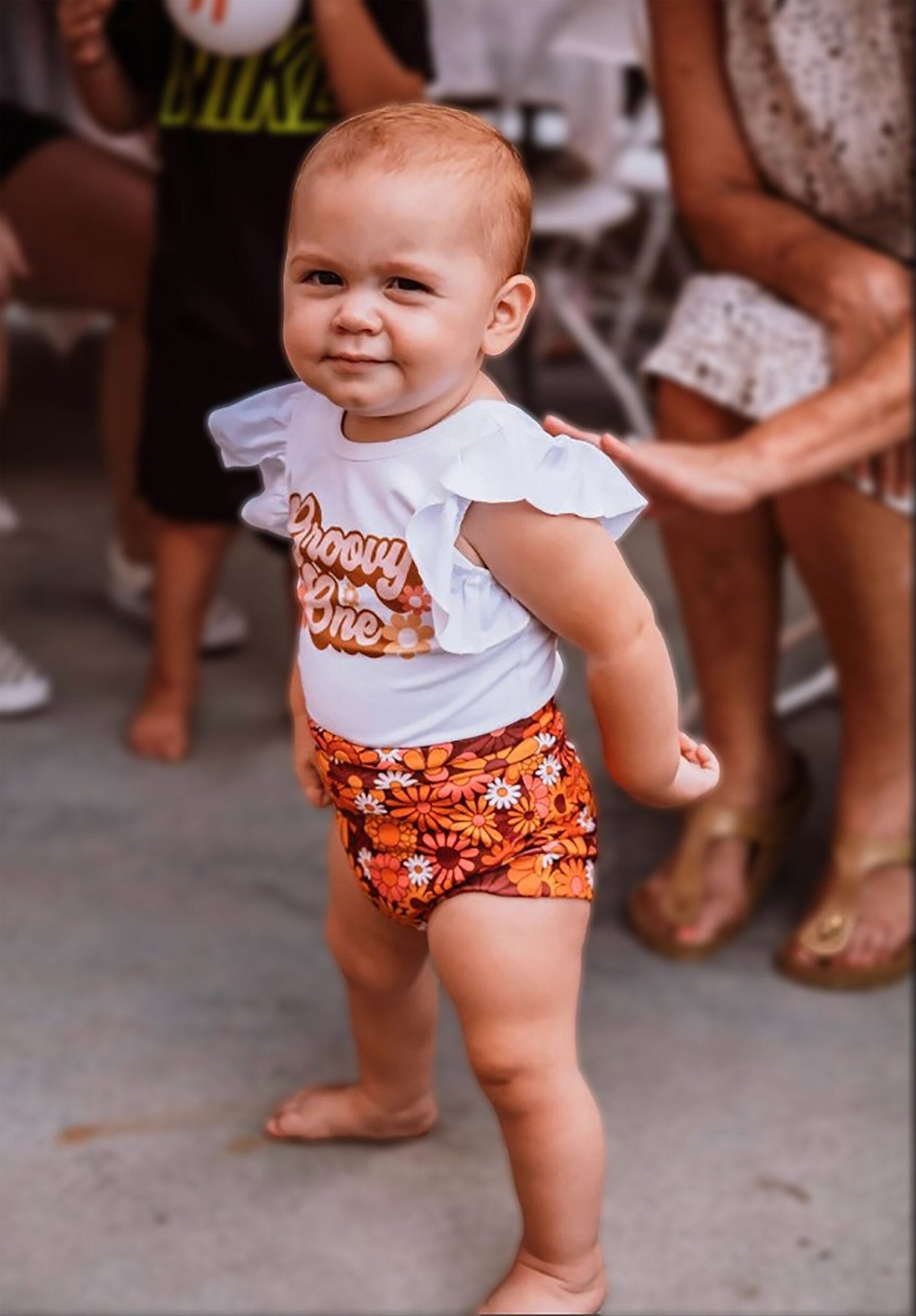 Groovy Family Shirts Groovy One Birthday Groovy Mom Groovy Dad Groovy Bro Groovy Sis Shirts - Squishy Cheeks