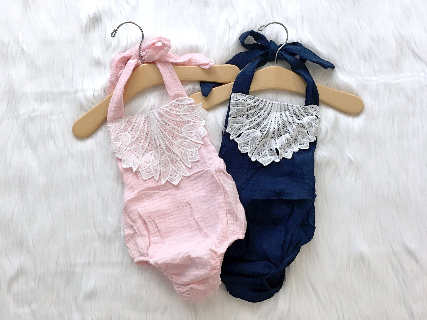 Halter Bubble Romper - Squishy Cheeks