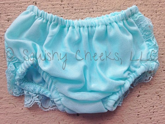 Lace Bloomers w/ Bow - Squishy Cheeks