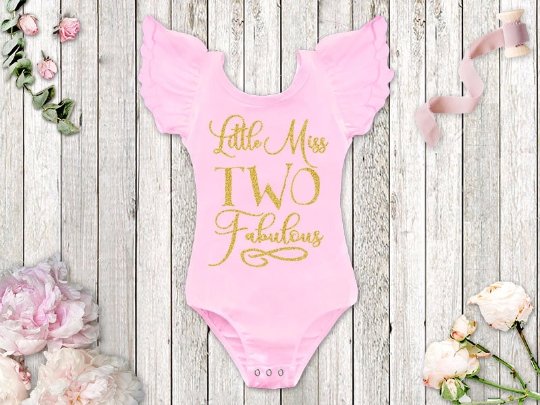 Little Miss Two Fabulous Leotard - Squishy Cheeks