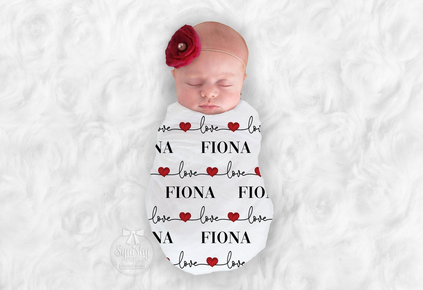 Love Baby Blanket - Squishy Cheeks