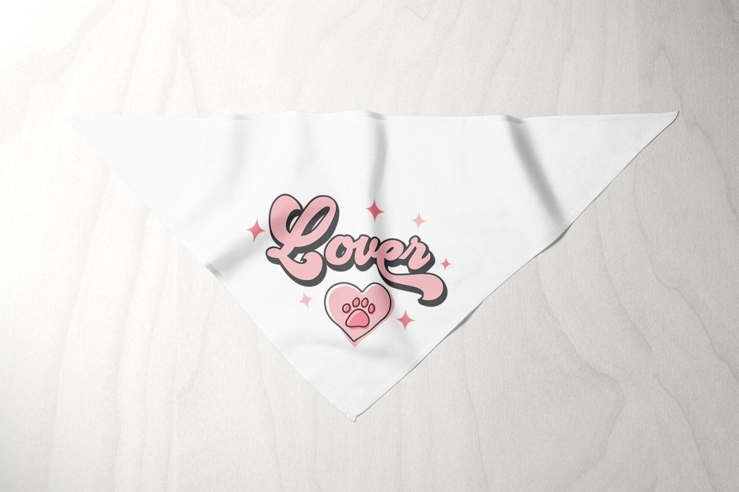 Lover Funny Valentine's Day Dog Bandana Valentines Holiday Dog Bandana - Squishy Cheeks