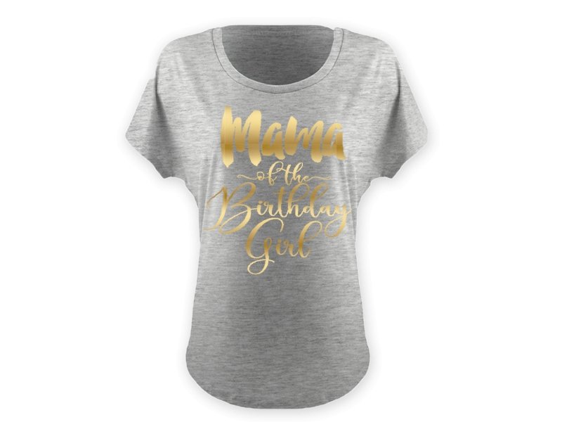 Mama of the Birthday Girl Shirt - Squishy Cheeks