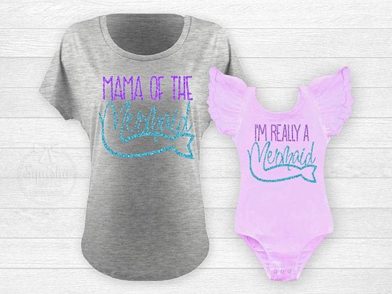 Mama of the Mermaid Shirt - Squishy Cheeks