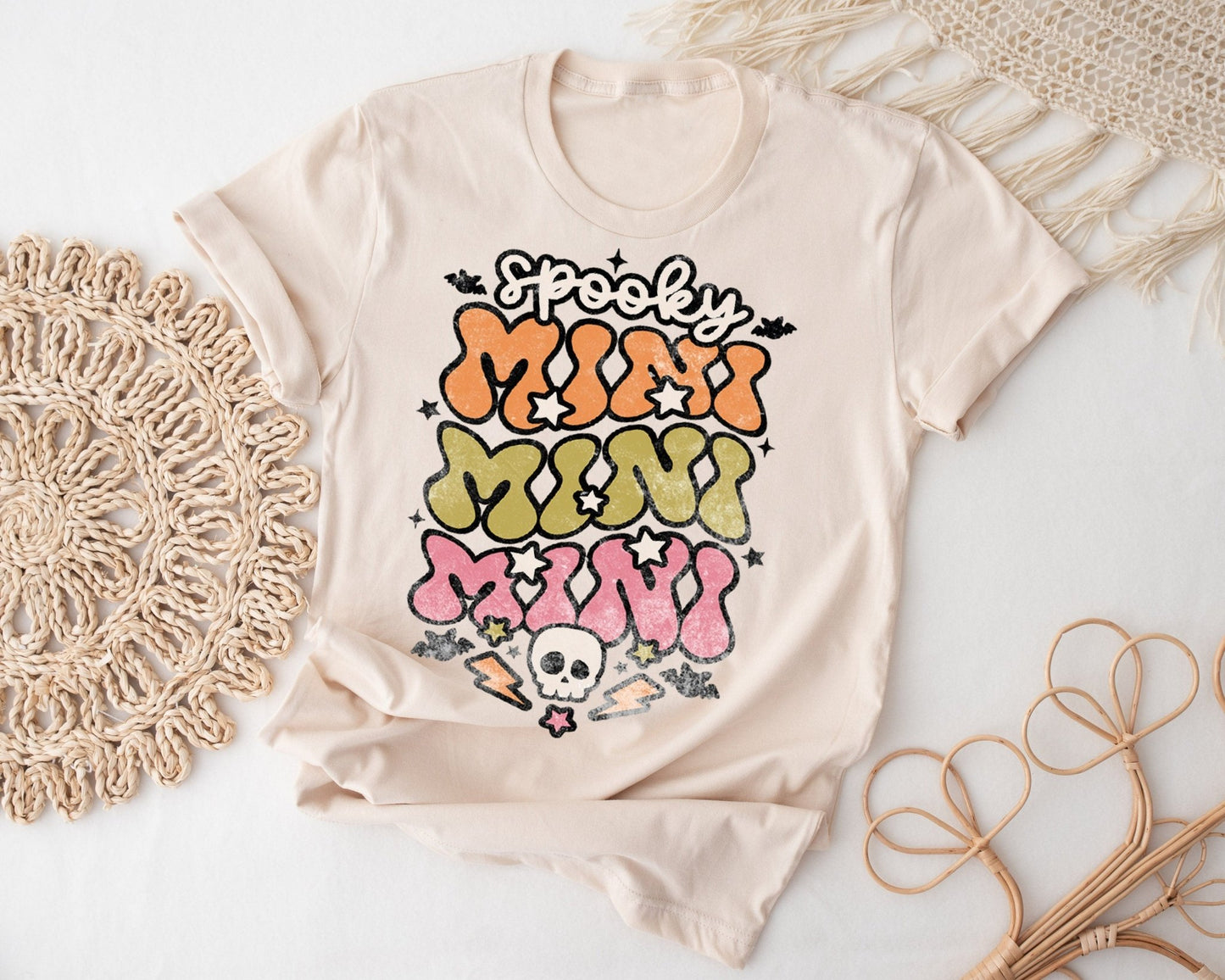 Matching Spooky Mama Spooky Mini Retro Halloween Sweatshirts - Squishy Cheeks